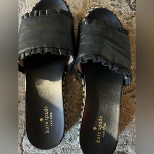 Kate Spade Ruffle Slides